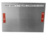 Spanish Aviso Warning 24 Hour Video Surveillance Camera Aluminum Sign