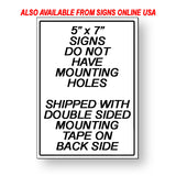 Spanish Aviso Warning 24 Hour Video Surveillance Camera Keep Out Metal Sign