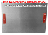 Spanish Aviso Warning 24 Hour Video Surveillance Camera Keep Out Metal Sign