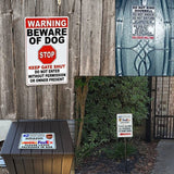 No Trespassing Property Protected Video Surveillance Sign Or Decal 6 SIZES S063