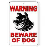 Warning Beware Of Dog Doberman Sign / Decal  Trespassing Security Sbd014 / Magnetic Sign