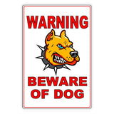 Beware Of Dog Sign / Decal  Rottweiler Security Beware Attack Warning Caution Sbd015 / Magnetic Sign