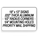 Do Not Block Driveway Metal Sign / Magnetic Sign / Decal  No Parking Warning Towed Vehicle Car Sdnb001